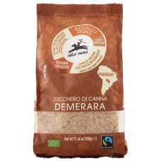Cukranendrių cukrus „Demerara“, ekologiškas (500g)